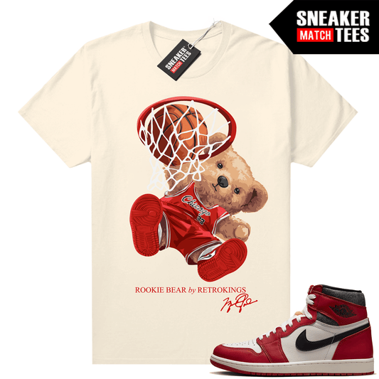 Chicago 1s Lost and Found Sneaker Match Shirt Air Bear