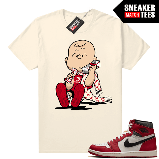 Chicago 1s Lost and Found Sneaker Match Shirt Designer Charlie