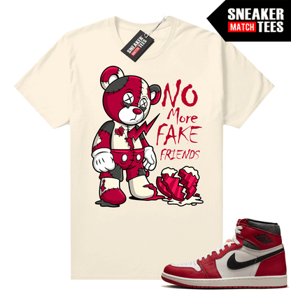 Chicago 1s Lost and Found Sneaker Match Shirt Heart Broken