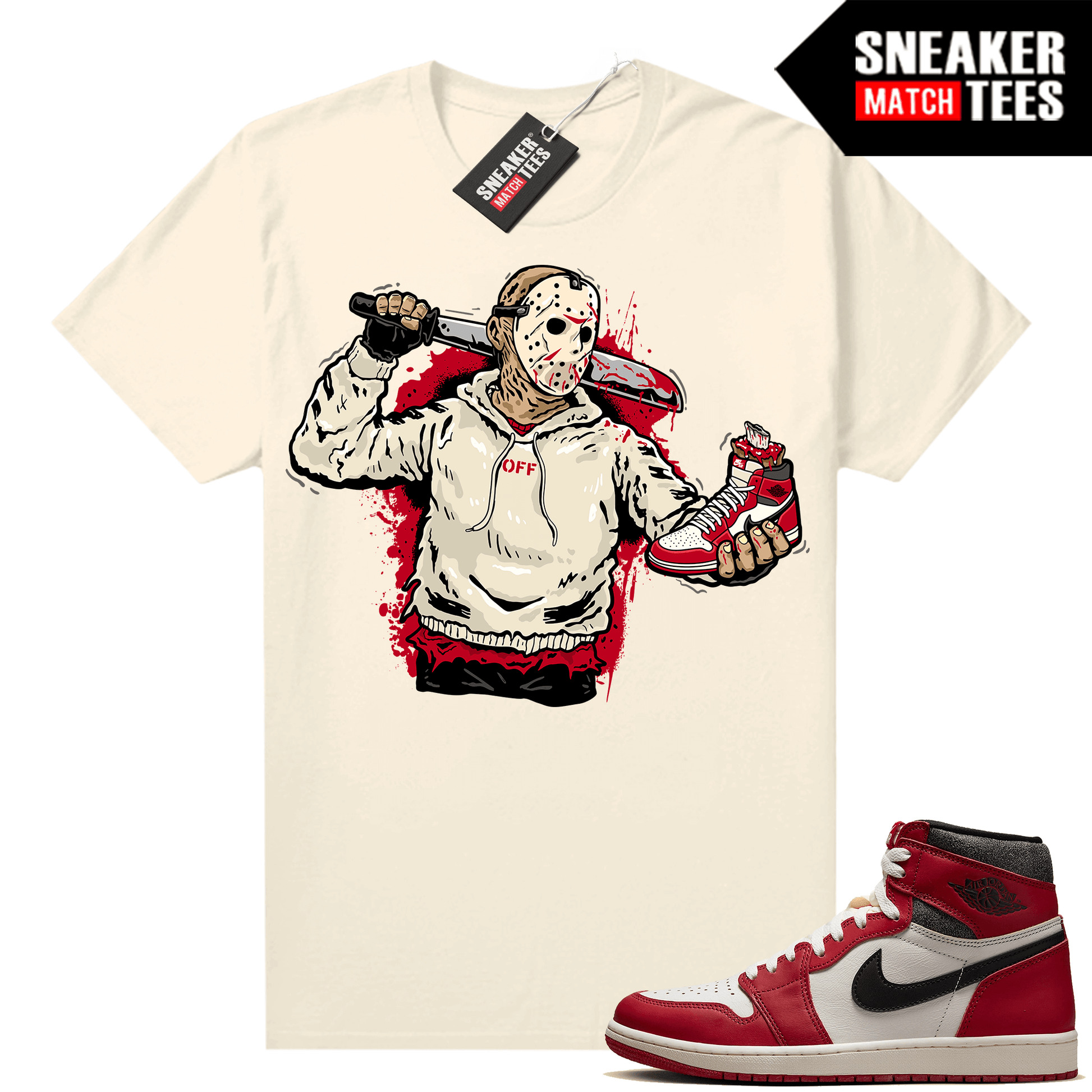 Chicago 1s Lost and Found Sneaker Match Shirt Jason Cop