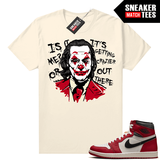 Chicago 1s Lost and Found Sneaker Match Shirt Joker