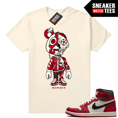 Chicago 1s Lost and Found Sneaker Match Shirt Nuwave Anatomy Bear