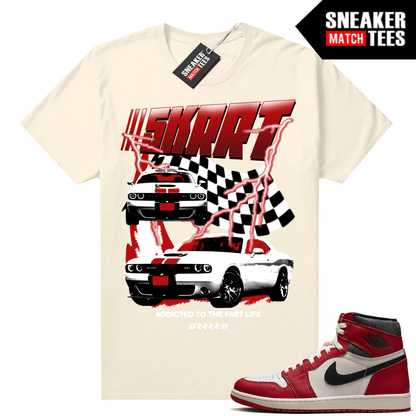 Chicago 1s Lost and Found Sneaker Match Shirt SKRRRT