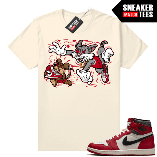 Chicago 1s Lost and Found Sneaker Match Shirt Sail Finessed