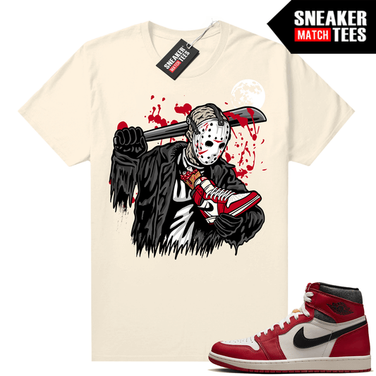 Chicago 1s Lost and Found Sneaker Match Shirt Sail Jason