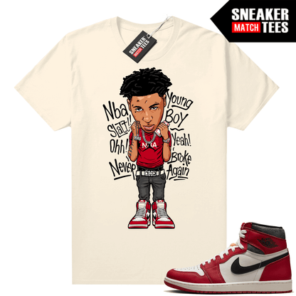 Chicago 1s Lost and Found Sneaker Match Shirt Young Boy