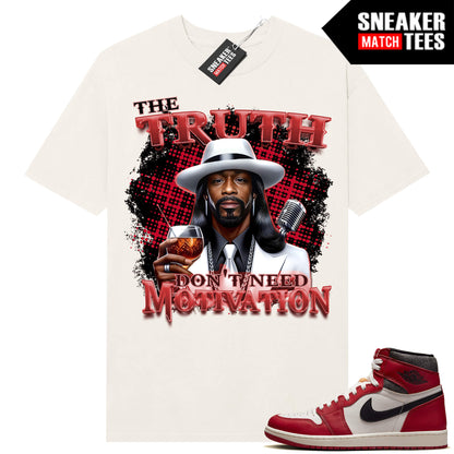 Jordan 1 Lost and Found T-shirt Sail Katt Williams The Truth