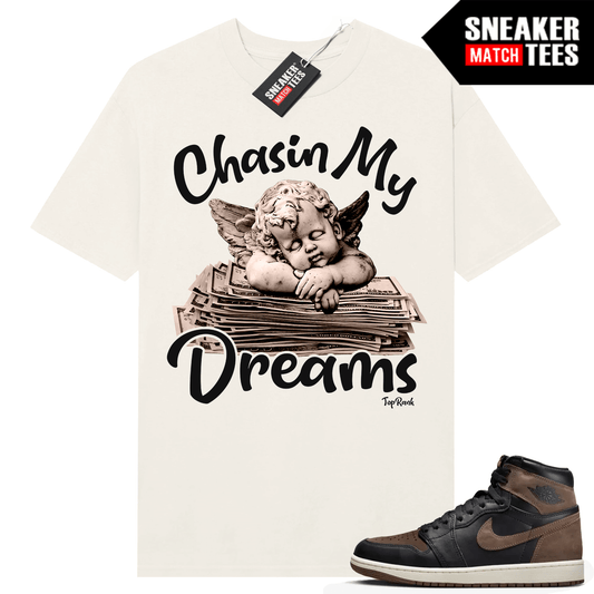 Jordan 1 Palomino T-shirt Sneaker Match Sail Chasin My Dreams