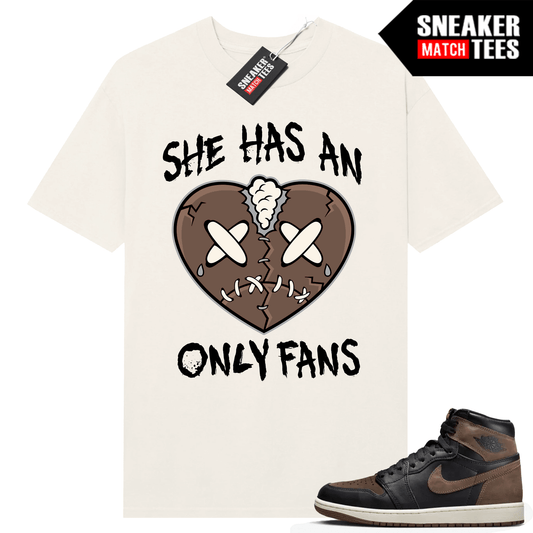 Jordan 1 Palomino T-shirt Sneaker Match Sail She Has An Only Fans