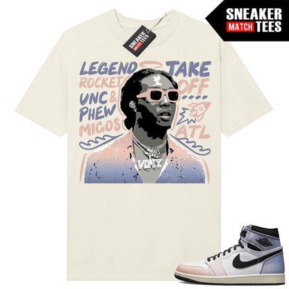 Jordan 1 Skyline shirts Sneaker Match Sail Takeoff Tribute