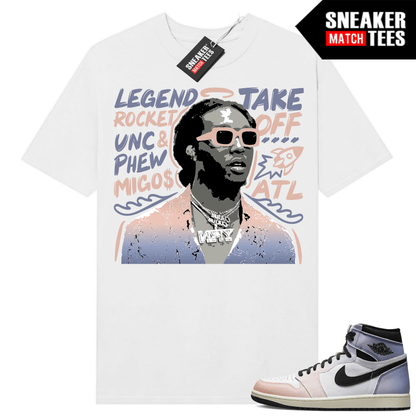 Jordan 1 Skyline shirts Sneaker Match White Takeoff Tribute