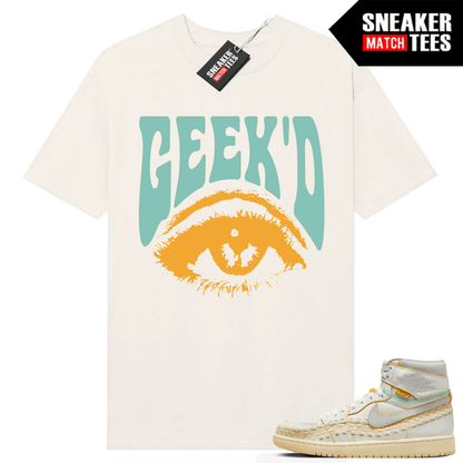 Jordan 1 UNION LA BBS T-shirt Sneaker Match Sail GEEKD