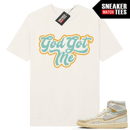 Jordan 1 UNION LA BBS T-shirt Sneaker Match Sail God Got Me