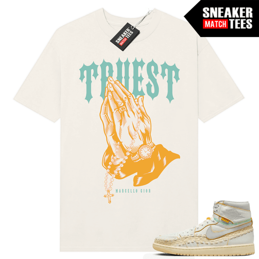 Jordan 1 UNION LA BBS T-shirt Sneaker Match Sail Gior Truest