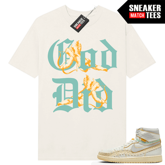 Jordan 1 UNION LA BBS T-shirt Sneaker Match Sail God Did