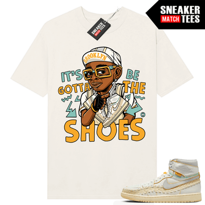 Jordan 1 UNION LA BBS T-shirt Sneaker Match Sail Gotta Be the Shoes