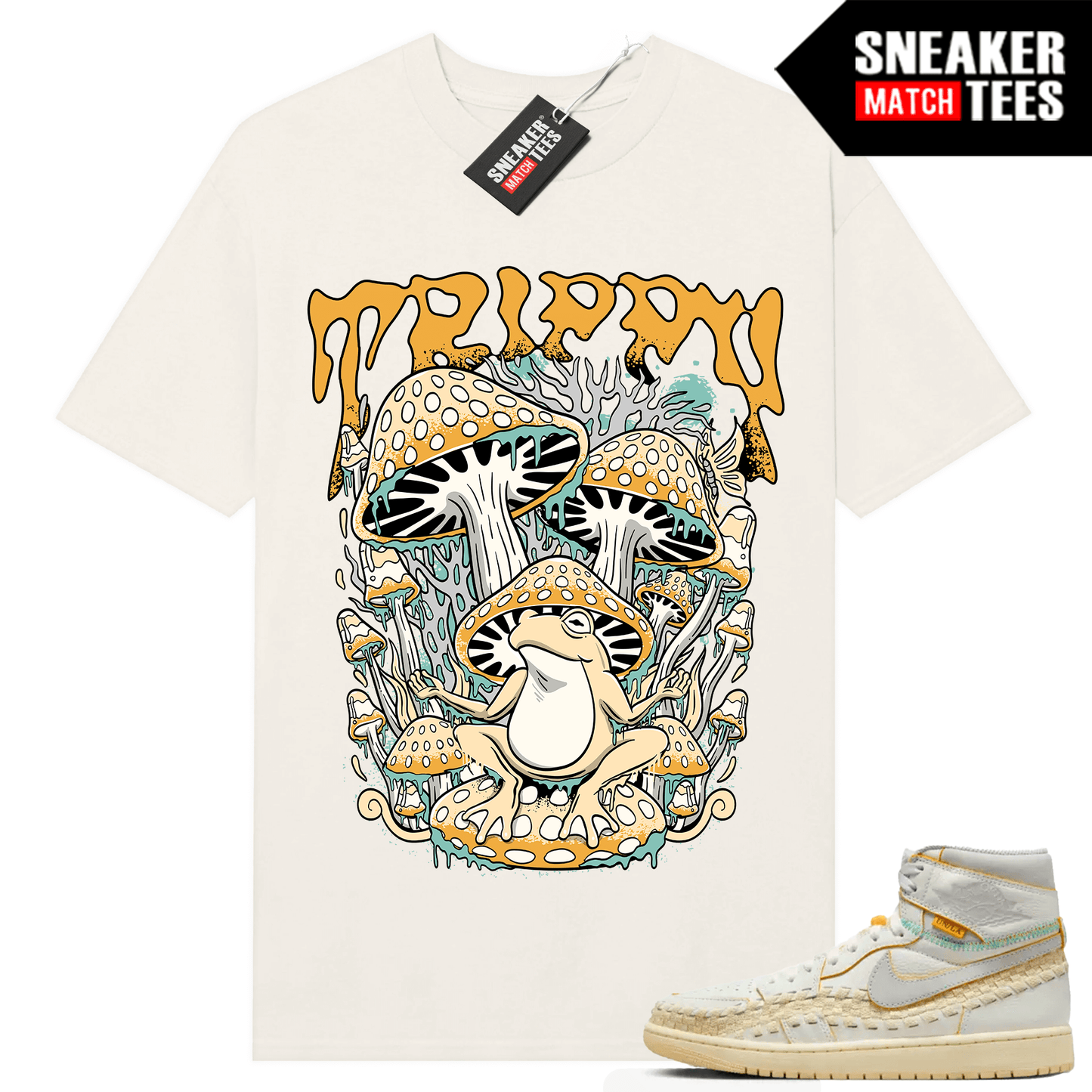 Jordan 1 UNION LA BBS T-shirt Sneaker Match Sail Trippy