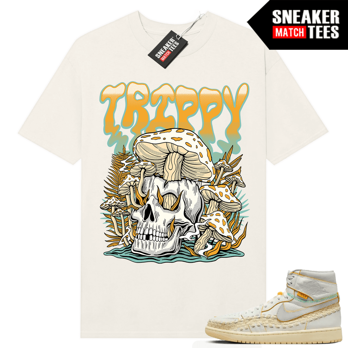 Jordan 1 UNION LA BBS T-shirt Sneaker Match Sail Trippyland