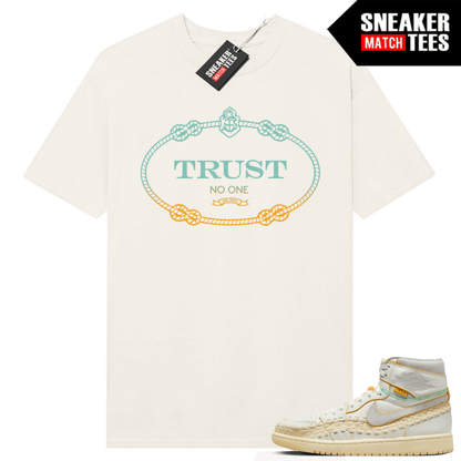 Jordan 1 UNION LA BBS T-shirt Sneaker Match Sail Trust No One