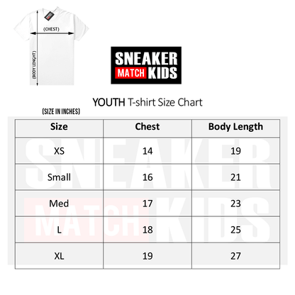 Chicago 1s Lost and Found Sneaker Match Shirt Young Boy